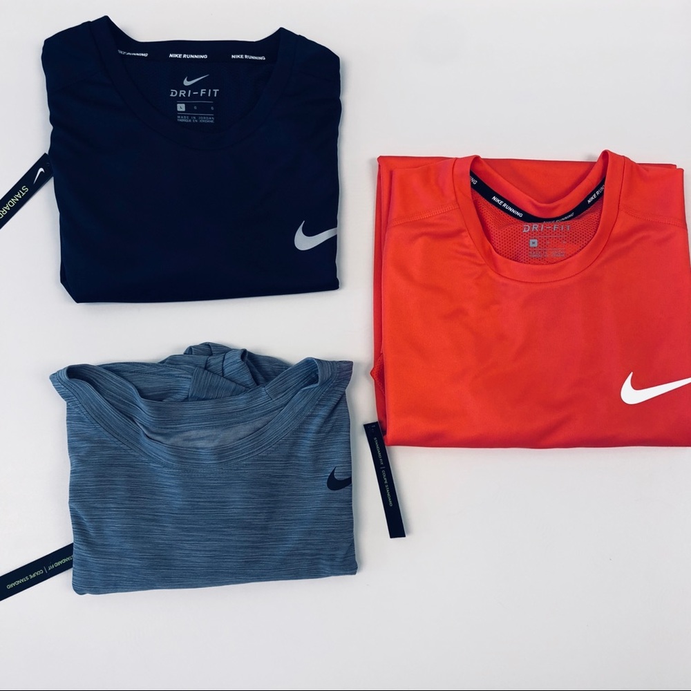 Nike dry fit fitness shirts